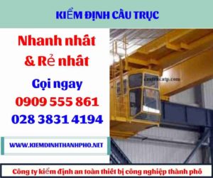 Hình ảnh kiểm định cầu trục