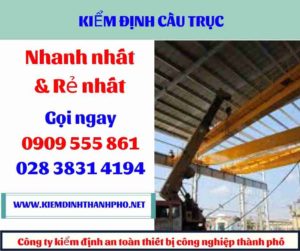 Hình ảnh kiểm định cầu trục