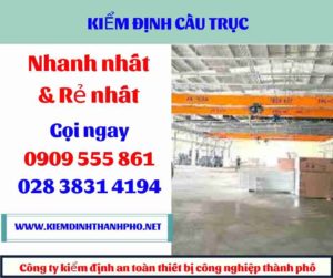 Hình ảnh kiểm định cầu trục