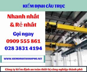 Hình ảnh kiểm định cầu trục