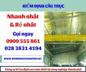 Hình ảnh kiểm định cầu trục