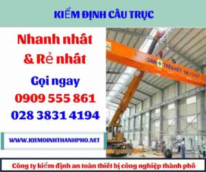 Hình ảnh kiểm định cầu trục