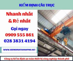 Hình ảnh kiểm định cầu trục