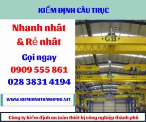 Hình ảnh kiểm định cầu trục