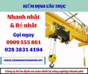 Hình ảnh kiểm định cầu trục