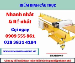 Hình ảnh kiểm định cầu trục