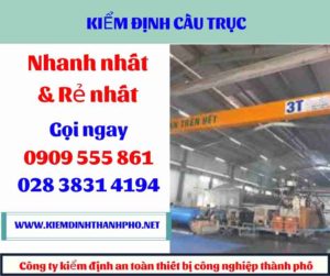 Hình ảnh kiểm định cầu trục