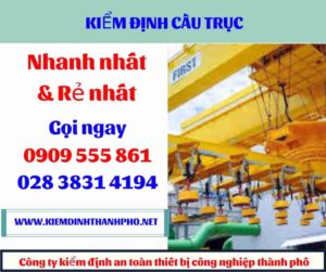 Hình ảnh kiểm định cầu trục