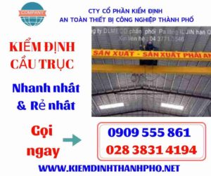 Hình ảnh kiểm định cầu trục