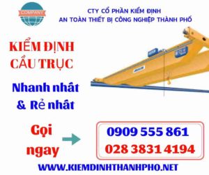 Hình ảnh kiểm định cầu trục