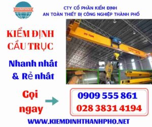 Hình ảnh kiểm định cầu trục