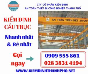 Hình ảnh kiểm định cầu trục