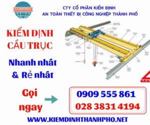 Hình ảnh kiểm định cầu trục