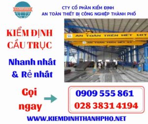 Hình ảnh kiểm định cầu trục