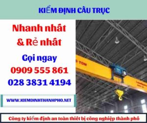 Hình ảnh kiểm định cầu trục