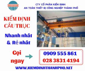 Hình ảnh kiểm định cầu trục