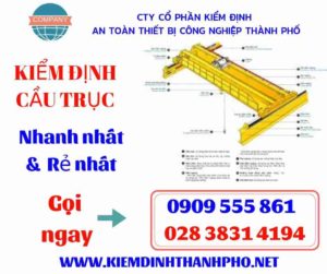 Hình ảnh kiểm định cầu trục