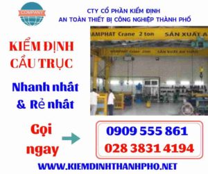 Hình ảnh kiểm định cầu trục