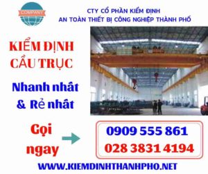 Hình ảnh kiểm định cầu trục