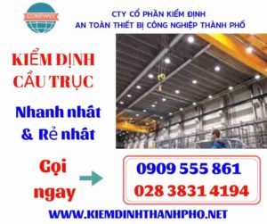 Hình ảnh kiểm định cầu trục