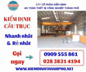 Hình ảnh kiểm định cầu trục