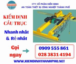 Hình ảnh kiểm định cầu trục