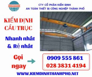 Hình ảnh kiểm định cầu trục