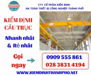 Hình ảnh kiểm định cầu trục