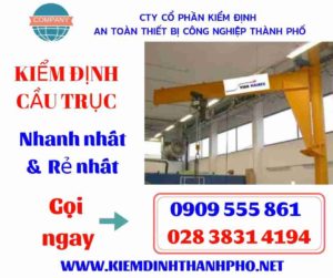 Hình ảnh kiểm định cầu trục