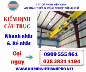 Hình ảnh kiểm định cầu trục