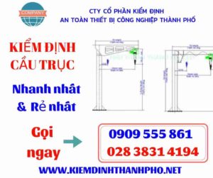 Hình ảnh kiểm định cầu trục