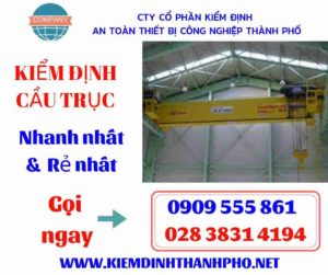 Hình ảnh kiểm định cầu trục