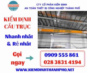 Hình ảnh kiểm định cầu trục