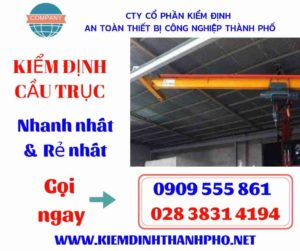 Hình ảnh kiểm định cầu trục