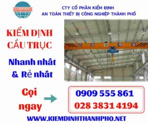 Hình ảnh kiểm định cầu trục