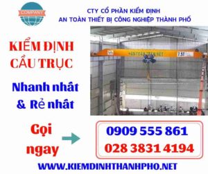 Hình ảnh kiểm định cầu trục