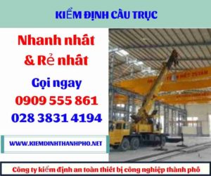 Hình ảnh kiểm định cầu trục