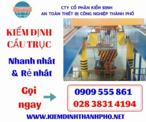 Hình ảnh kiểm định cầu trục