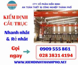 Hình ảnh kiểm định cầu trục