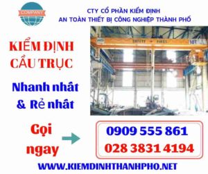 Hình ảnh kiểm định cầu trục