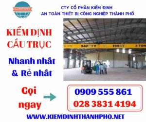 Hình ảnh kiểm định cầu trục