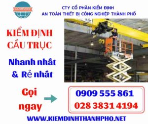 Hình ảnh kiểm định cầu trục