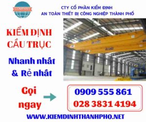 Hình ảnh kiểm định cầu trục