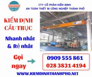 Hình ảnh kiểm định cầu trục