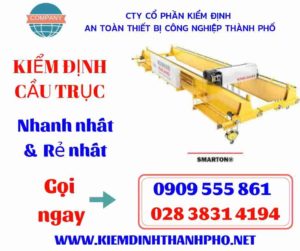 Hình ảnh kiểm định cầu trục