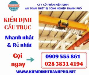 Hình ảnh kiểm định cầu trục