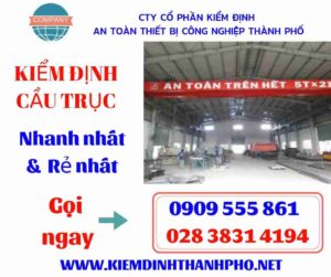 Hình ảnh kiểm định cầu trục