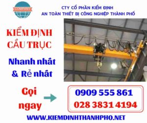 Hình ảnh kiểm định cầu trục