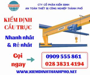 Hình ảnh kiểm định cầu trục