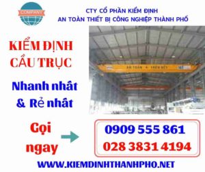 Hình ảnh kiểm định cầu trục